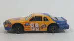 Vintage Zee Toys Dyna Wheels Ford Thundebird Stock Car #88 STP GTX D101 Orange and Blue Die Cast Toy Race Car Vehicle