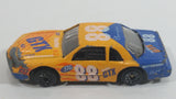 Vintage Zee Toys Dyna Wheels Ford Thundebird Stock Car #88 STP GTX D101 Orange and Blue Die Cast Toy Race Car Vehicle