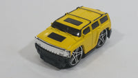 2005 Hot Wheels First Editions - Blings Hummer H3 Yellow Die Cast Toy Car Vehicle