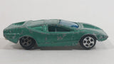 Vintage 1970s TinToys W.T. 20T Karina 1700 Emerald Green Die Cast Toy Sports Car Vehicle - Hong Kong