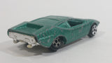 Vintage 1970s TinToys W.T. 20T Karina 1700 Emerald Green Die Cast Toy Sports Car Vehicle - Hong Kong