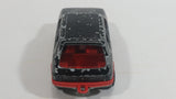 Majorette Peugeot 205 GTI 1/53 Scale No. 281 Black Die Cast Toy Car Vehicle with Opening Hatch Door