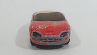 1999 Hot Wheels Sugar Rush II Jaguar XK-8 Convertible Nestle 100 Grand Chocolate Bar Red Die Cast Toy Car Vehicle