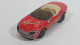 1999 Hot Wheels Sugar Rush II Jaguar XK-8 Convertible Nestle 100 Grand Chocolate Bar Red Die Cast Toy Car Vehicle