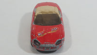 1999 Hot Wheels Sugar Rush II Jaguar XK-8 Convertible Nestle 100 Grand Chocolate Bar Red Die Cast Toy Car Vehicle