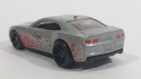 2010 Hot Wheels Garage '10 Camaro SS Indianapolis 500 Metalflake Grey Die Cast Toy Car Vehicle