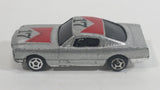 Marz Karz Ford Mustang 9002 Silver #17 "Racing Engine" Die Cast Toy Car Vehicle