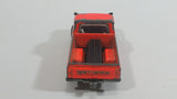 Rare Majorette Toyota Pick-up Truck 4x4 Neon Orange Gladiator No. 292 Die Cast Toy Car Vehicle with Opening Hood