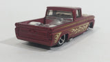 2013 Hot Wheels Showroom Hot Trucks Custom '62 Chevy Truck Satin Red Die Cast Toy Car Vehicle