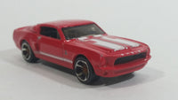 2013 Hot Wheels Workshop Performance '68 Shelby GT500 Red Die Cast Toy Muscle Car Vehicle