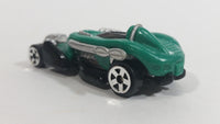 2002 Hot Wheels Saltflat Racer Green Die Cast Toy Car Vehicle McDonald's Happy Meal