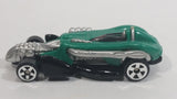 2002 Hot Wheels Saltflat Racer Green Die Cast Toy Car Vehicle McDonald's Happy Meal