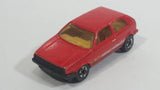 1991 Hot Wheels VW Golf GTI Red Die Cast Toy Car Vehicle