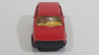 1991 Hot Wheels VW Golf GTI Red Die Cast Toy Car Vehicle