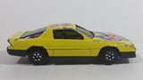 Yatming Chevrolet Camaro Z-28 #21 Yellow No. 801 Die Cast Toy Car Vehicle