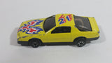 Yatming Chevrolet Camaro Z-28 #21 Yellow No. 801 Die Cast Toy Car Vehicle