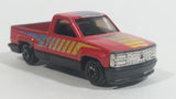 Yatming 1990 Chevrolet 1500 Truck Red No. 822 Die Cast Toy Car Vehicle