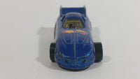 1997 Hot Wheels First Editions Pontiac Firebird Funny Car Metalflake Blue Die Cast Toy Car Vehicle