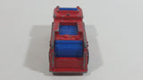 1982 Hot Wheels Fire Eater Red Fire Truck Die Cast Toy Car Vehicle - BW - Blue Lights