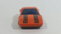 HTF 1996 Hot Wheels G-Force Ferrari 328 GTB Orange Plastic Body Die Cast Toy Car Vehicle