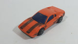 HTF 1996 Hot Wheels G-Force Ferrari 328 GTB Orange Plastic Body Die Cast Toy Car Vehicle