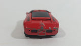 2000 Road Champs Ford GT-90 Red and Black Die Cast Toy Car Vehicle