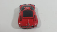 2000 Road Champs Ford GT-90 Red and Black Die Cast Toy Car Vehicle