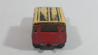 1989 Matchbox Mountain Trails Land Rover Ninety Red and White Die Cast Toy Car Vehicle - Macau