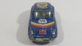 Yatming Jaguar Type-E #10 Dark Blue With Union Jack No. 1010 Die Cast Toy Luxury Car Vehicle