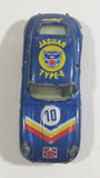 Yatming Jaguar Type-E #10 Dark Blue With Union Jack No. 1010 Die Cast Toy Luxury Car Vehicle