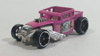 2007 Hot Wheels Classics 3 Bone Shaker Spectraflame Pink Die Cast Toy Car Hot Rod Vehicle