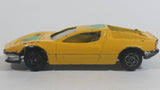 Summer Marz Karz No. 8805 Ferrari Testarossa '2001' Yellow Die Cast Toy Exotic Race Car Vehicle