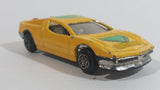 Summer Marz Karz No. 8805 Ferrari Testarossa '2001' Yellow Die Cast Toy Exotic Race Car Vehicle