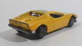 Summer Marz Karz No. 8805 Ferrari Testarossa '2001' Yellow Die Cast Toy Exotic Race Car Vehicle