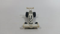 1993 Hot Wheels Dragster Funny Car White Black Die Cast Toy Race Car Vehicle McDonald's Happy Meal