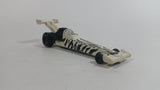 1993 Hot Wheels Dragster Funny Car White Black Die Cast Toy Race Car Vehicle McDonald's Happy Meal