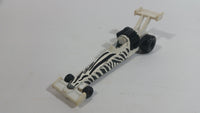 1993 Hot Wheels Dragster Funny Car White Black Die Cast Toy Race Car Vehicle McDonald's Happy Meal