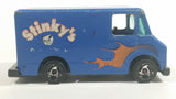 1999 Hot Wheels House Calls Delivery Truck Blue Die Cast Toy Car Vehicle