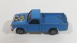 Vintage 1980s Road Champs Promotion Design Pickup Truck Blue Die Cast Toy Car Vehicle