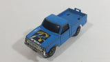 Vintage 1980s Road Champs Promotion Design Pickup Truck Blue Die Cast Toy Car Vehicle