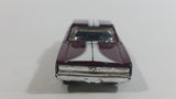 2010 Hot Wheels Muscle Mania '67 Dodge Charger Maroon Die Cast Toy Muscle Car Vehicle