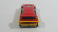 2010 Hot Wheels Hot Tunerz Flight 03 Red with Yellow Trim Die Cast Toy Car Vehicle