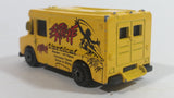 Maisto Panel Van Extreme Vertical Ramps Skateboarding Van Yellow Die Cast Toy Car Vehicle