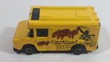 Maisto Panel Van Extreme Vertical Ramps Skateboarding Van Yellow Die Cast Toy Car Vehicle