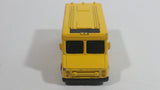 Maisto Panel Van Extreme Vertical Ramps Skateboarding Van Yellow Die Cast Toy Car Vehicle