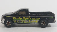 1999 Hot Wheels House Calls 1997 Ford F-150 Black Rusty Pipes Plumbing Die Cast Toy Pickup Truck Vehicle