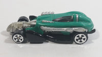 2002 Hot Wheels Saltflat Racer Green Die Cast Toy Car Vehicle McDonald's Happy Meal