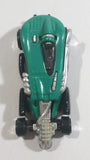 2002 Hot Wheels Saltflat Racer Green Die Cast Toy Car Vehicle McDonald's Happy Meal