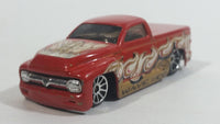 2003 Hot Wheels Switchback Dark Orange Truck Die Cast Toy Car Vehicle