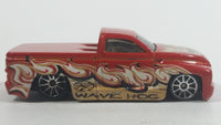 2003 Hot Wheels Switchback Dark Orange Truck Die Cast Toy Car Vehicle